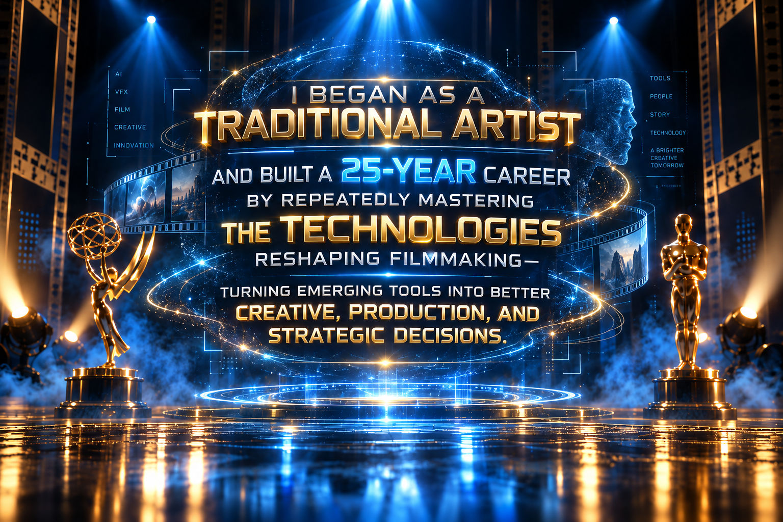 Traditional Artist to 25-Year Career visual